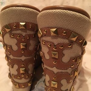 Tory Burch wedges , brand new